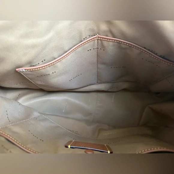 COACH NWOT Pebble Leather Cary Shoulder Bag in Bubblegum - Picture 11 of 12